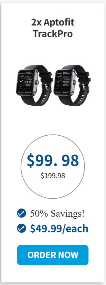Aptofit smartwatch offer price 